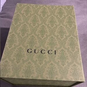 Gucci Green Patterned Box